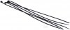 Opaska kablowa CV-370 HW (380x7,6mm) (UV) czarna CV-370HW
